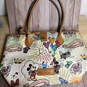 Used Disney Dooney and Burke sketch purse